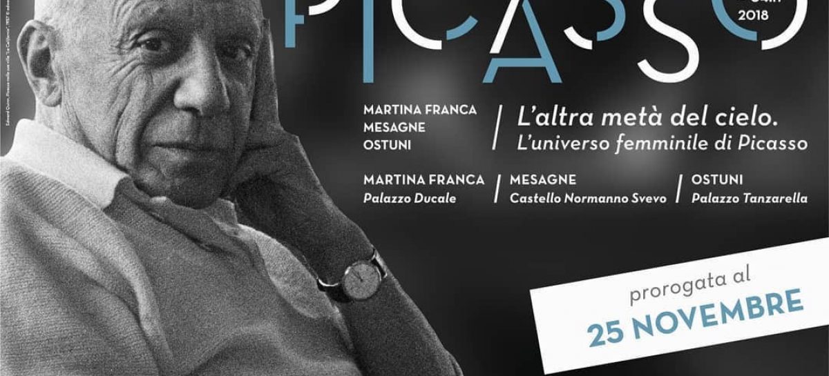 La bellezza di Picasso in Puglia: prorogata al 25 novembre la mostra a Martina Franca, Ostuni, Mesagne