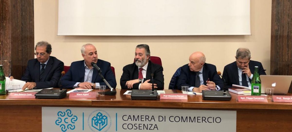 Camera di Commercio di Cosenza: approvato all’unanimità il bilancio di previsione 2019.   Klaus Algieri, “Ulteriore passo in avanti a sostegno delle imprese”
