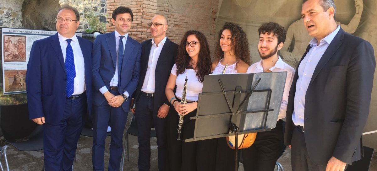 Festa europea della Musica 2019 tra Scavi di Ercolano, MAV e Reggia di Portici, la Città Metropolitana celebra la seconda edizione nei luoghi di interesse storico-artistico