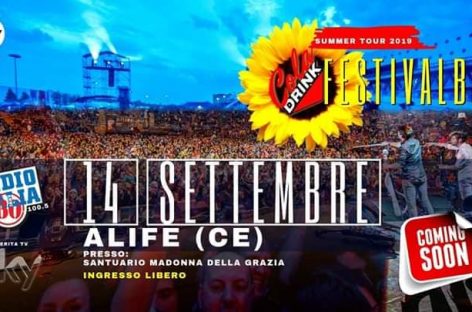 Cola Drink Festivalbar 2019: premio alla carriera a Gigi Finizio il 14 settembre ad Alife (CE)