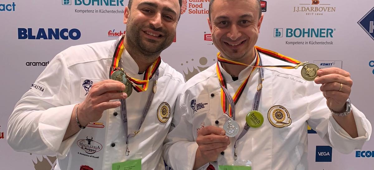 “Venni, vidi, vinsi”. I fratelli Antonio e Massimo De Vita conquistano la IKA / Culinary Olympics 2020 svoltasi a Stoccarda