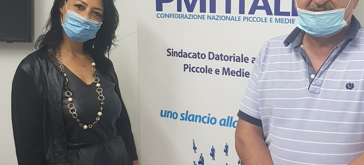 L’assessore al Lavoro e alle Risorse umane della Regione Campania, Sonia Palmeri, incontra il presidente della CONF PMI ITALIA, Tommaso Cerciello