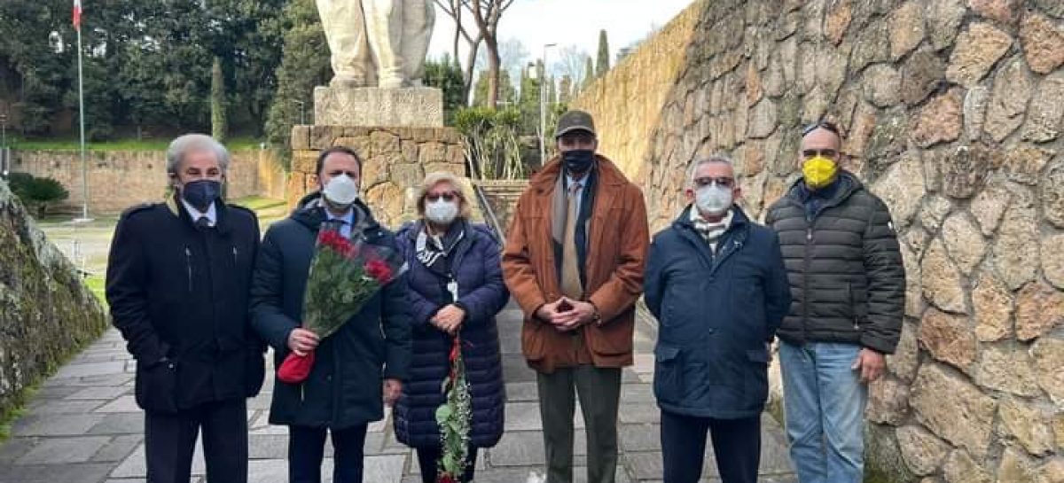 Roma, “ Giornata della Memoria”: una delegazione di Forza Italia del VIII Municipio ha  ricordato le vittime al Mausoleo delle Fosse Ardeatine
