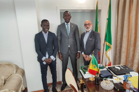 Incontro ufficiale tra DEM Africa, Conf.SELP e l’Ambasciatore del Senegal per il lancio del progetto “Italia–Senegal & Italia–Marocco 2025”