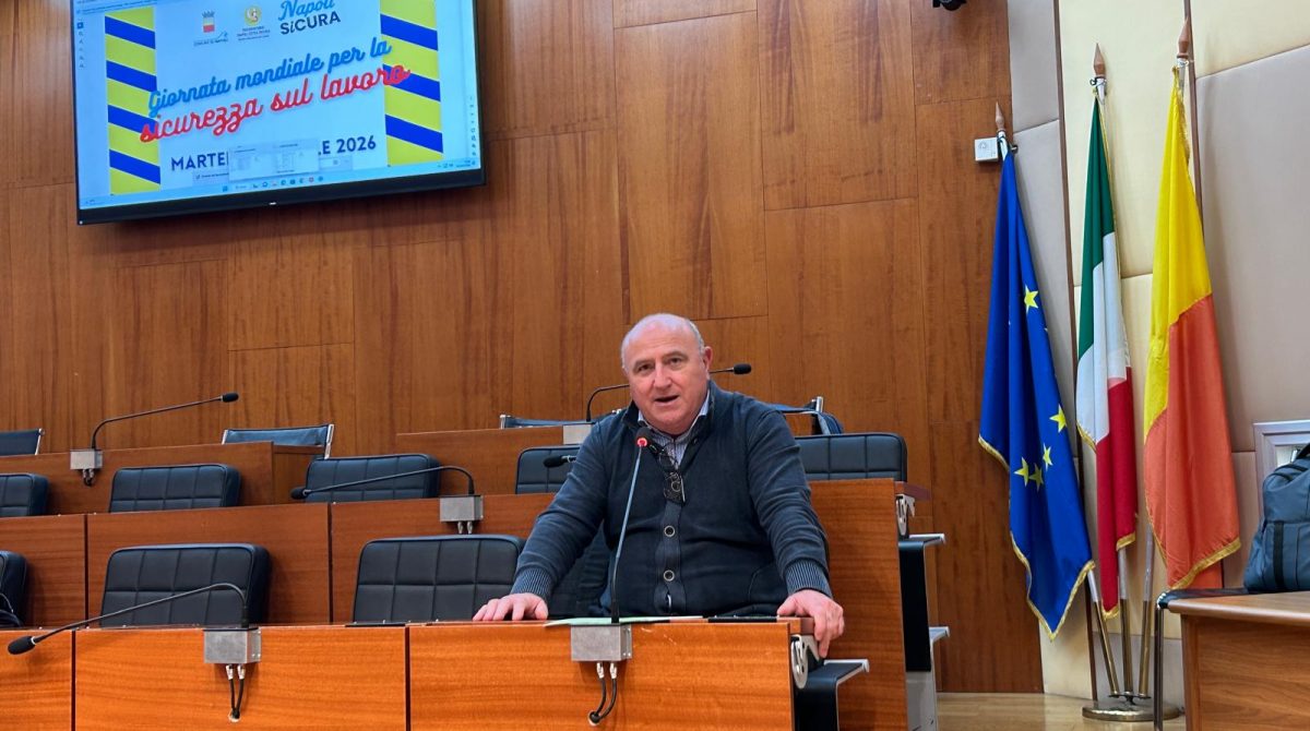 Sicurezza sul lavoro: a Napoli celebrazione della Giornata Mondiale con studenti, istituzioni e imprese. L’iniziativa è dell’Osservatorio “Napoli Città Sicura”