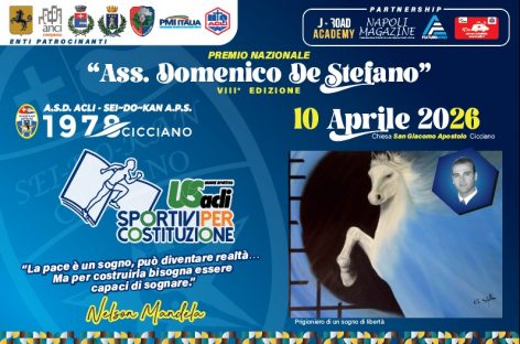 Premio Nazionale “Ass. Domenico De Stefano”, l’ottava edizione venerdì 10 aprile a Cicciano