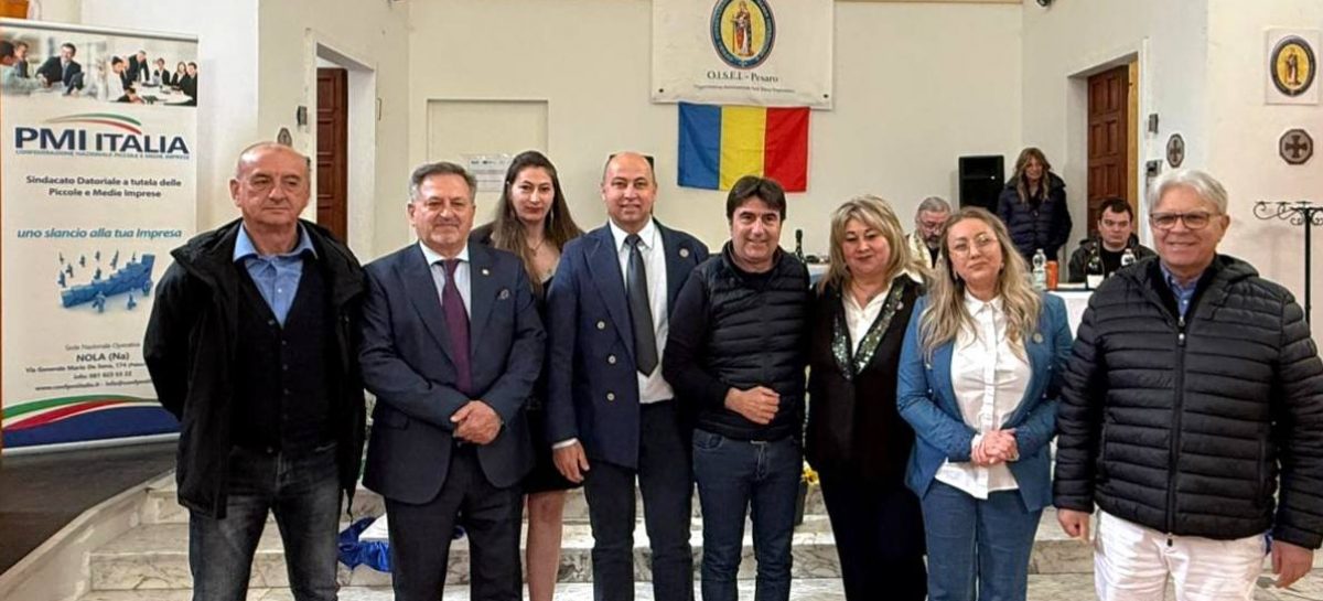 Pesaro, inaugurato sportello “Ascolto” dell’Associazione del Terzo Settore “O.I.S.E.I.” ( Organizzazione Internazionale Sant’Elena Imperatrice) aderente alla Conf. PMI ITALIA