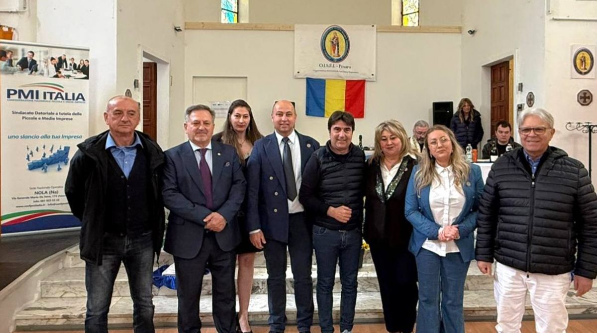 Pesaro, inaugurato sportello “Ascolto” dell’Associazione del Terzo Settore “O.I.S.E.I.” ( Organizzazione Internazionale Sant’Elena Imperatrice) aderente alla Conf. PMI ITALIA