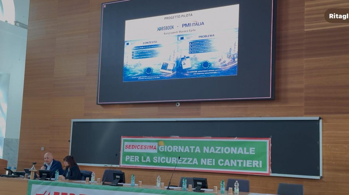 JOBSBOOK e CONF.PMI ITALIA in prima linea alla Sedicesima Giornata della Sicurezza nei Cantieri