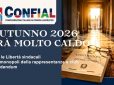 L’autunno 2026 sarà molto caldo sul piano politico istituzionale in difesa della libertà