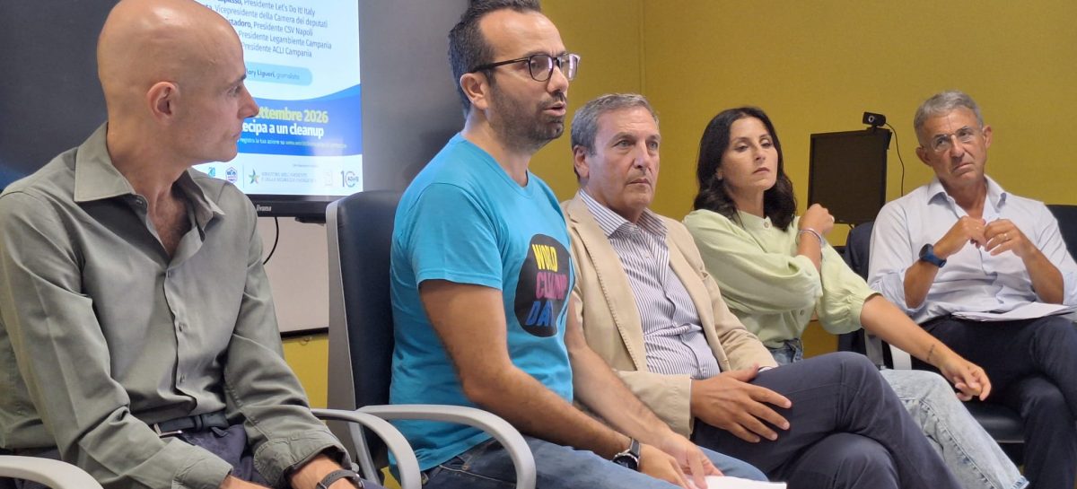 World Cleanup Day 2026: presentata a Napoli la sfida allo spreco alimentare