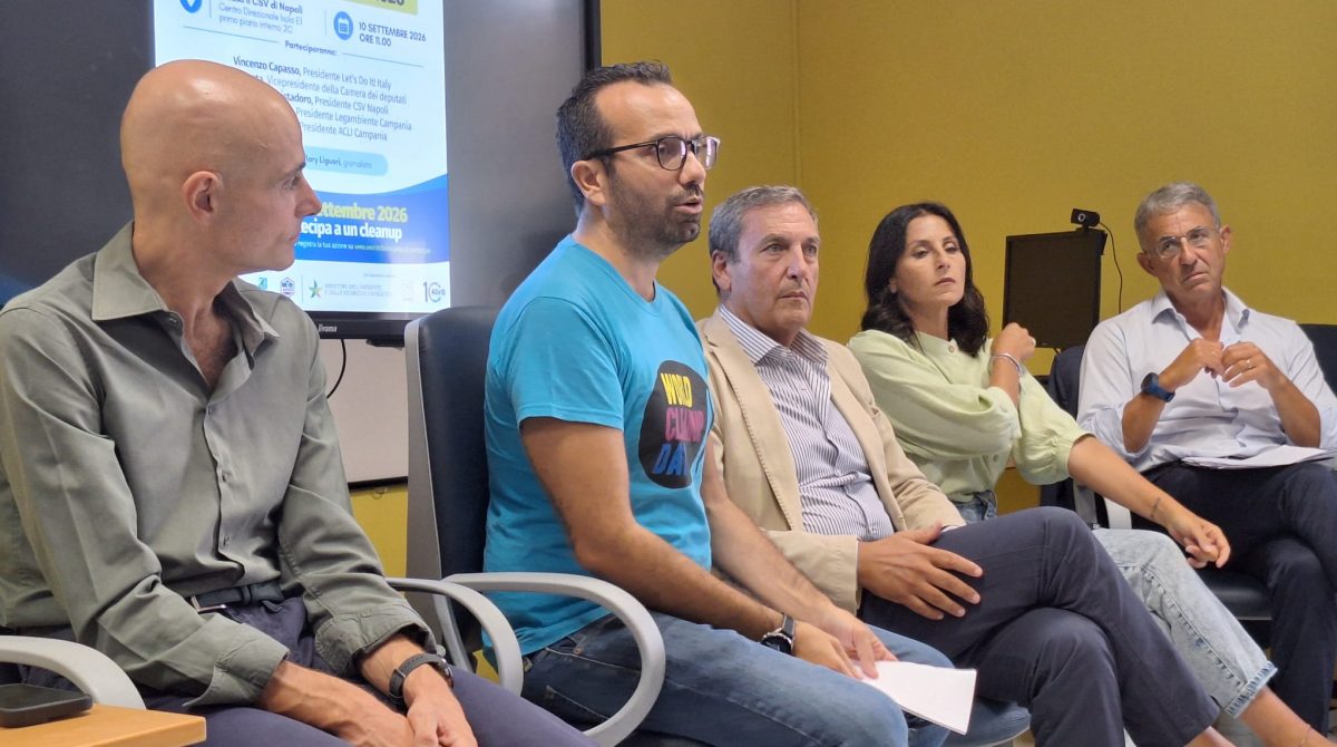 World Cleanup Day 2026: presentata a Napoli la sfida allo spreco alimentare