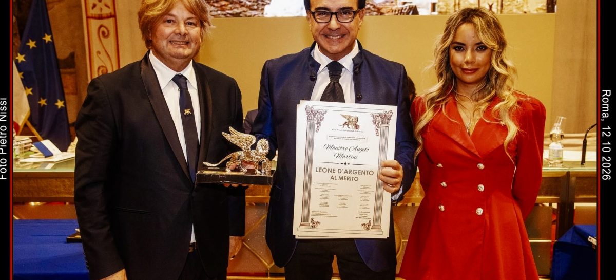 Angelo Martini, Leone d’Argento 2026 – Premio al merito Senato della Repubblica italiana