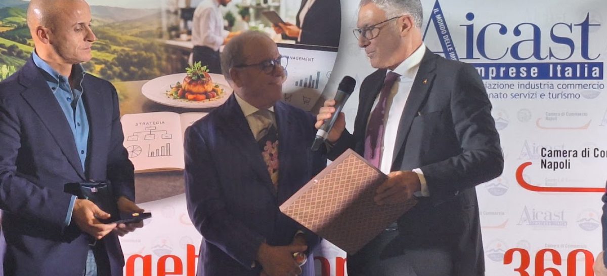La Camera di Commercio di Napoli premia Michele Piccolo come eccellenza d’impresa per aver “umanizzato” il commercio. Piccolo “La differenza la fanno le persone”