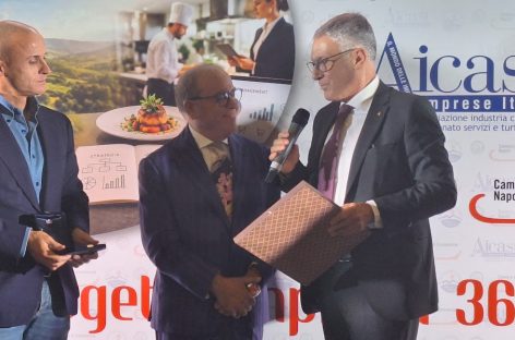 La Camera di Commercio di Napoli premia Michele Piccolo come eccellenza d’impresa per aver “umanizzato” il commercio. Piccolo “La differenza la fanno le persone”